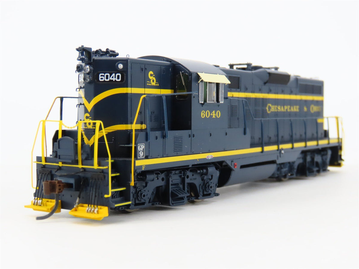 HO Athearn Genesis G62654 C&amp;O Chesapeake &amp; Ohio GP9 Diesel #6040 w/ DCC &amp; Sound