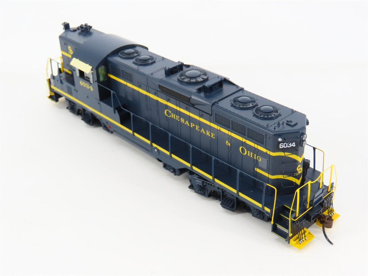 HO Athearn Genesis G62653 C&amp;O Chesapeake &amp; Ohio GP9 Diesel #6034 w/ DCC &amp; Sound