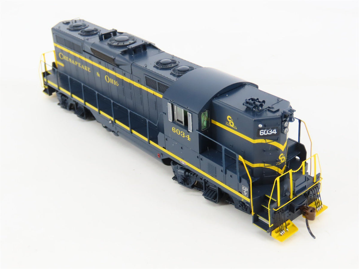 HO Athearn Genesis G62653 C&amp;O Chesapeake &amp; Ohio GP9 Diesel #6034 w/ DCC &amp; Sound