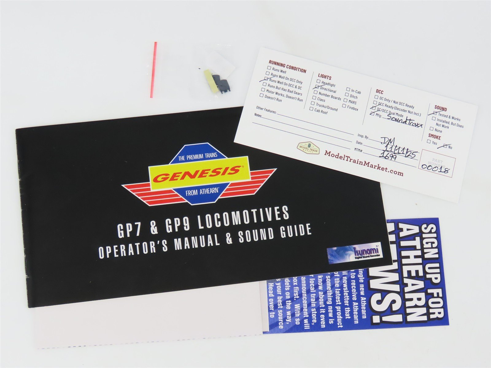 HO Athearn Genesis G62653 C&O Chesapeake & Ohio GP9 Diesel #6034 w/ DCC & Sound