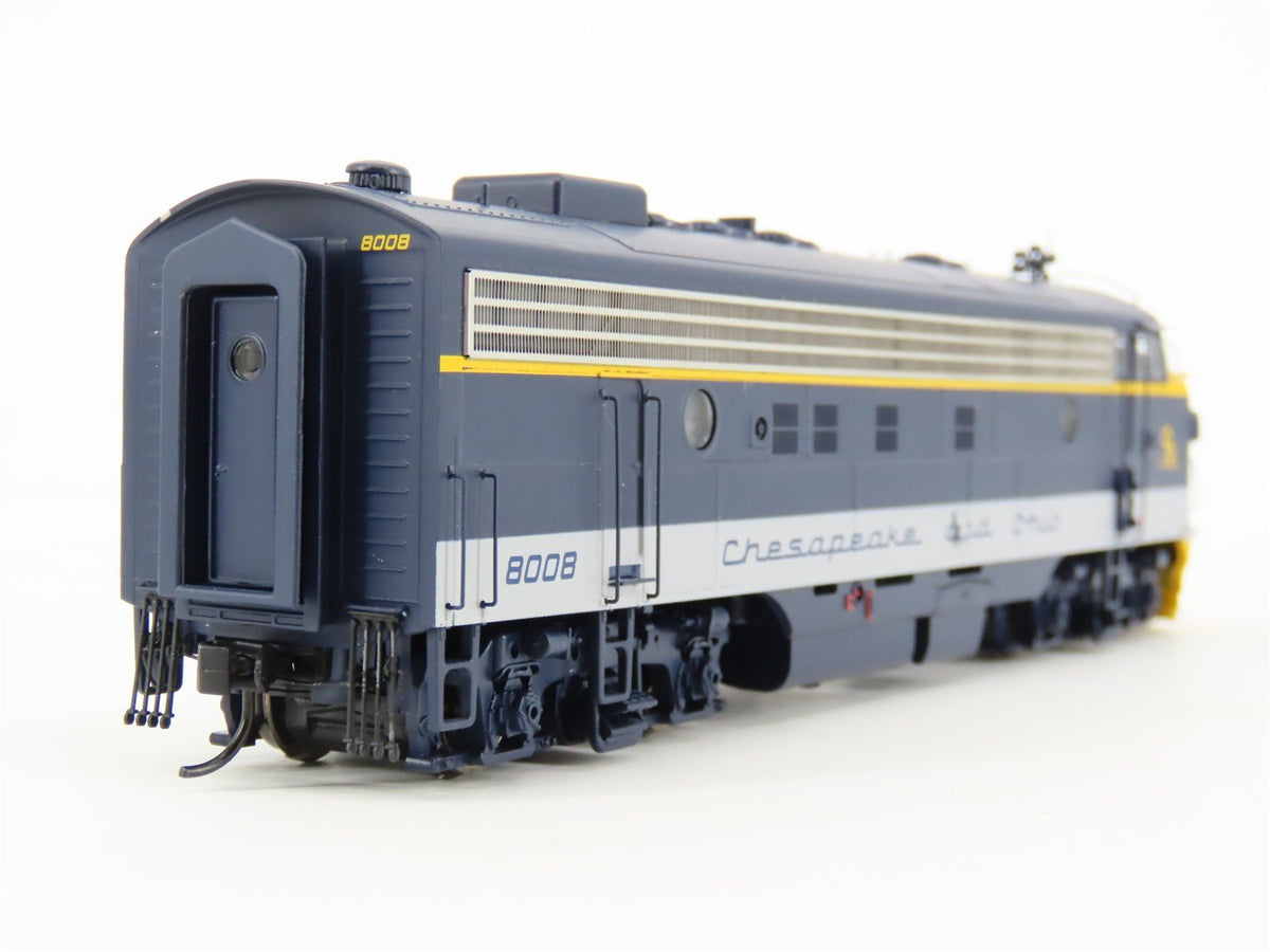 HO Walthers Proto 920-42548 C&amp;O Chesapeake &amp; Ohio FP7 Diesel #8008 w/DCC &amp; Sound