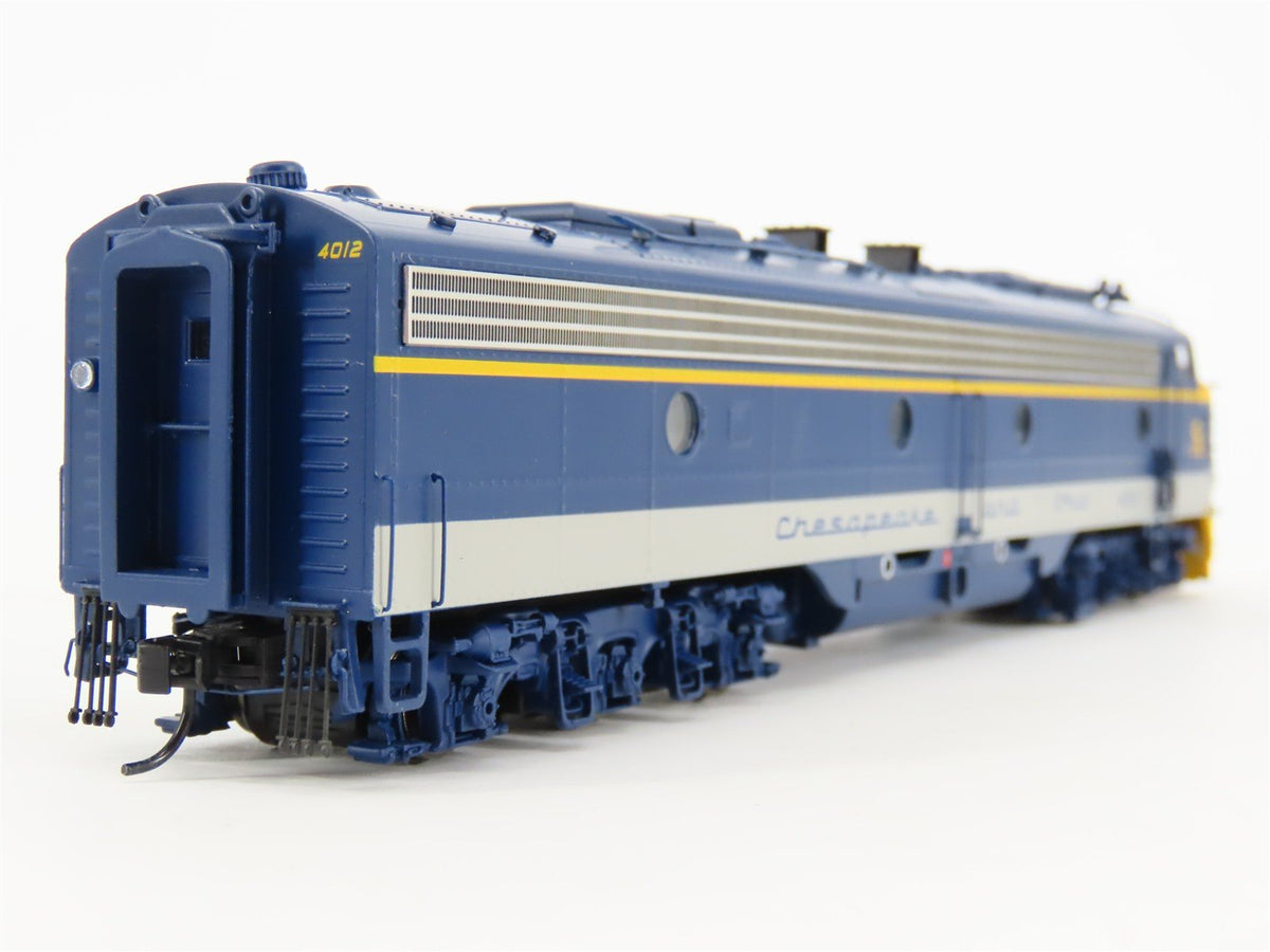 HO Walthers Proto 920-42362 C&amp;O Chesapeake &amp; Ohio E8A Diesel #4012 w/DCC &amp; Sound