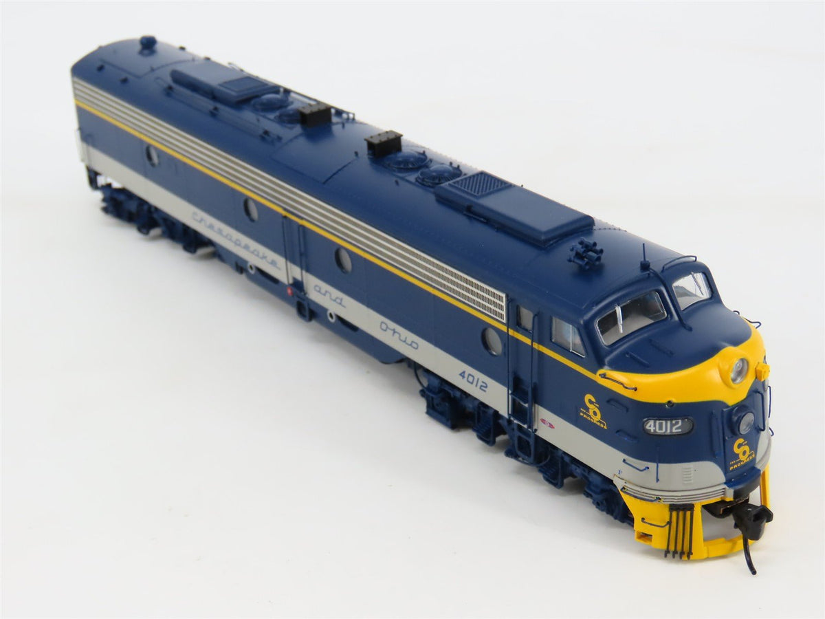 HO Walthers Proto 920-42362 C&amp;O Chesapeake &amp; Ohio E8A Diesel #4012 w/DCC &amp; Sound