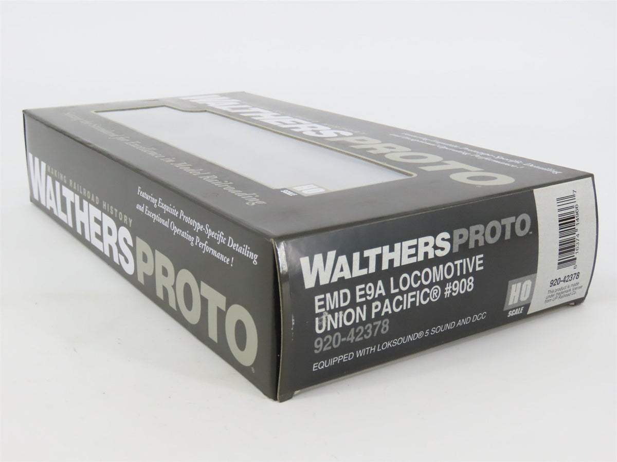 HO Walthers Proto 920-42378 UP Union Pacific EMD E9A Diesel #908 w/ DCC &amp; Sound