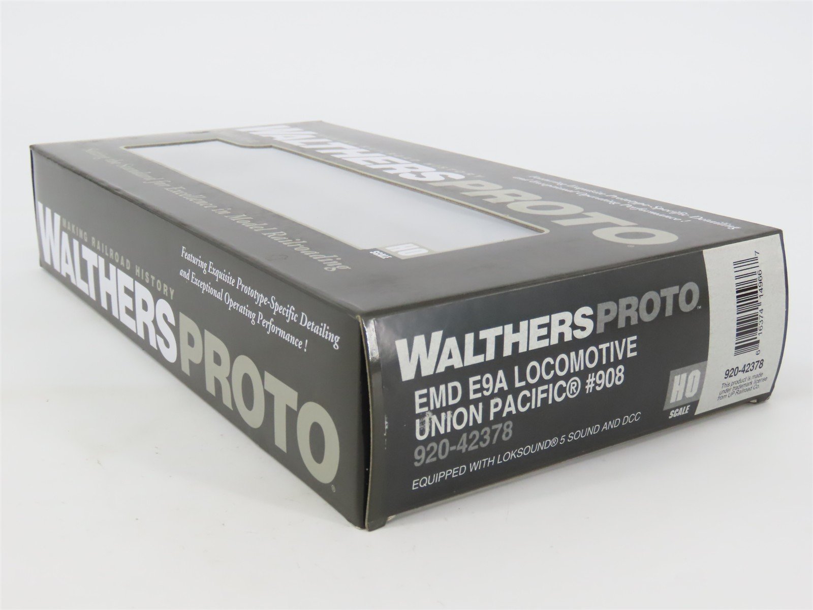 HO Walthers Proto 920-42378 UP Union Pacific EMD E9A Diesel #908 w/ DCC & Sound