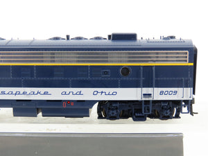 HO Walthers Proto C&O Chesapeake & Ohio EMD FP7 Diesel #8009 w/DCC & Sound