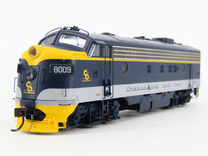 HO Walthers Proto C&O Chesapeake & Ohio EMD FP7 Diesel #8009 w/DCC & Sound