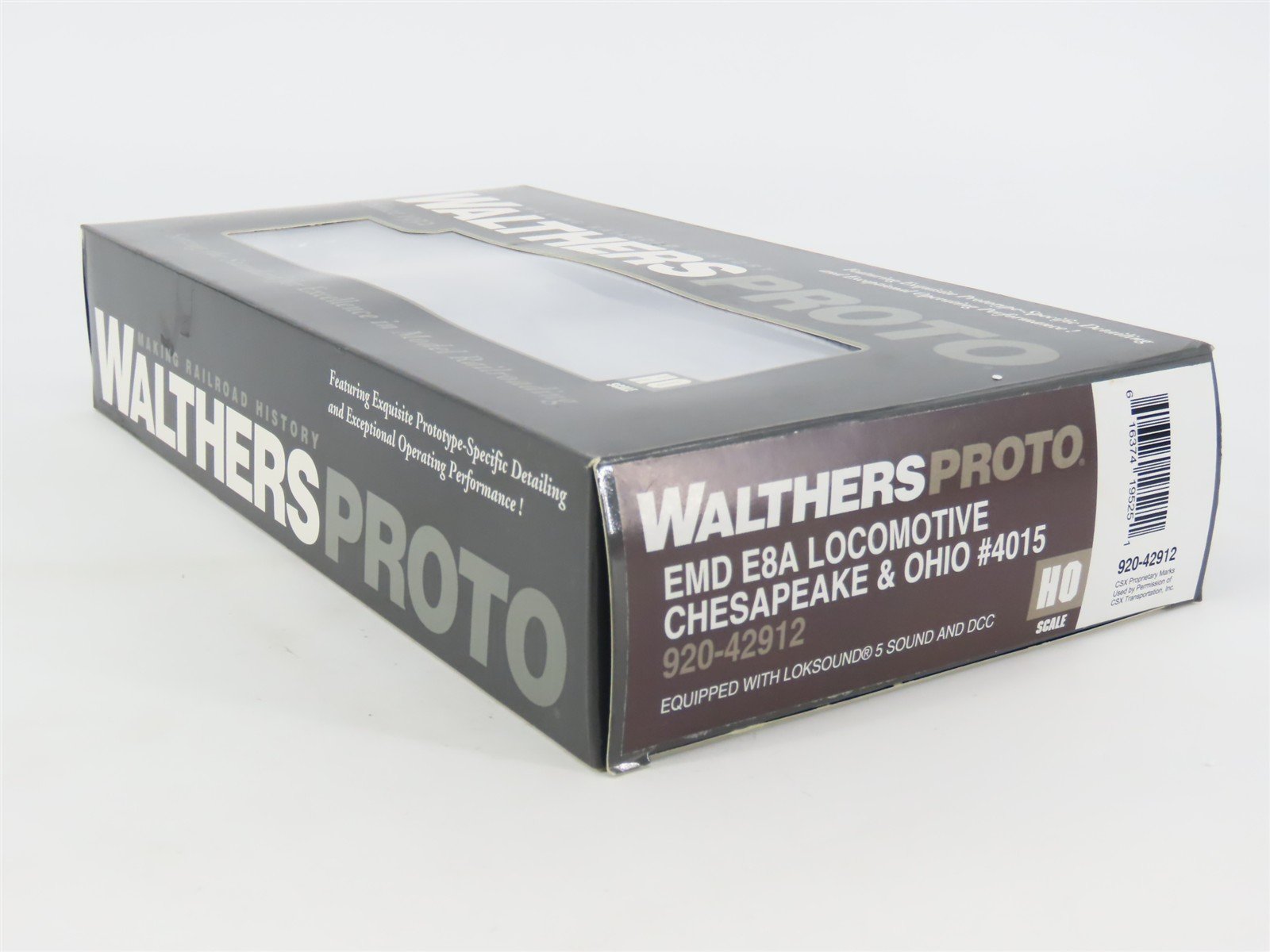 HO Walthers Proto 920-42912 C&O Chesapeake & Ohio E8A Diesel #4015 w/DCC & Sound