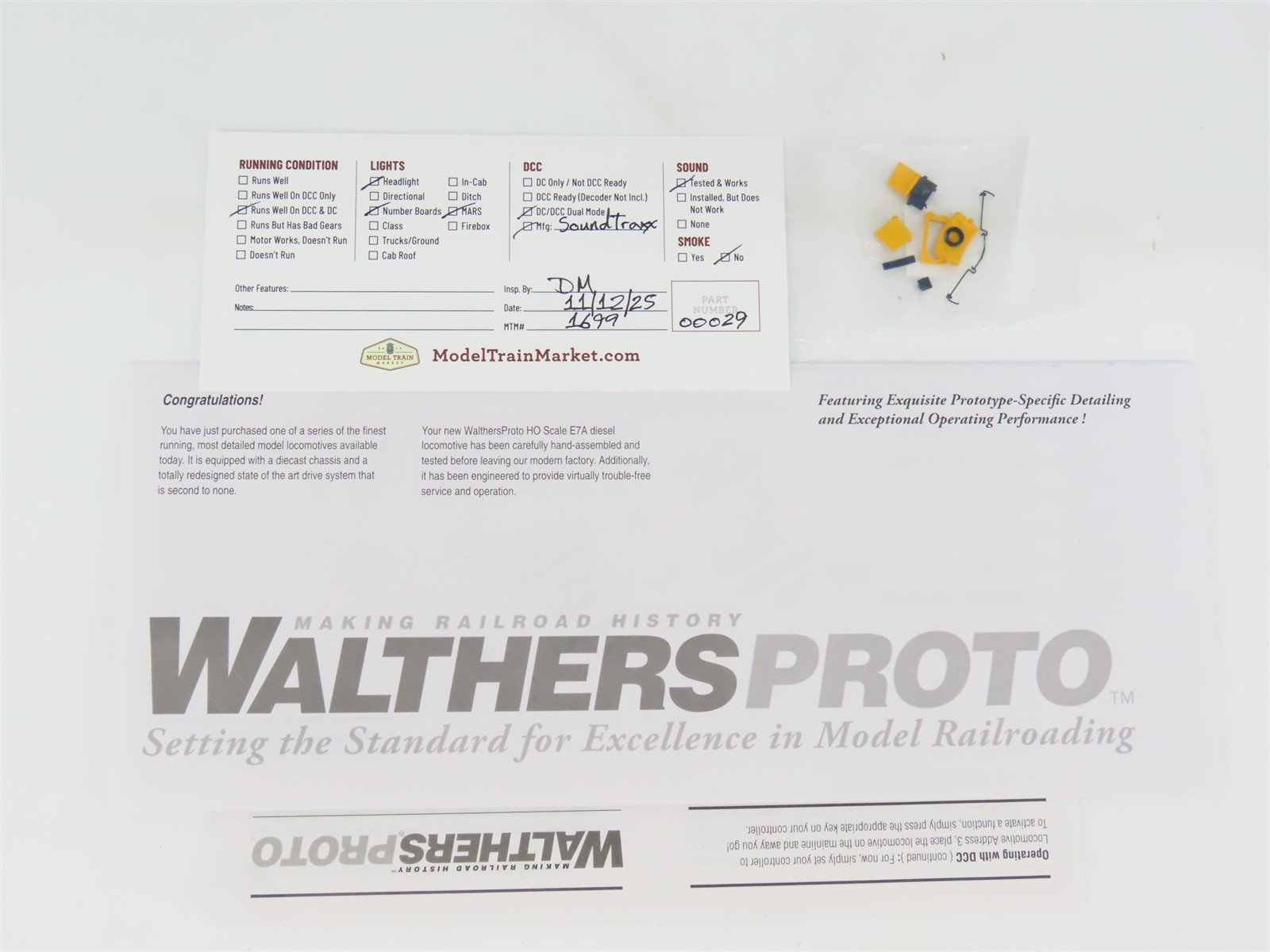 HO Walthers Proto 920-40998 C&O 