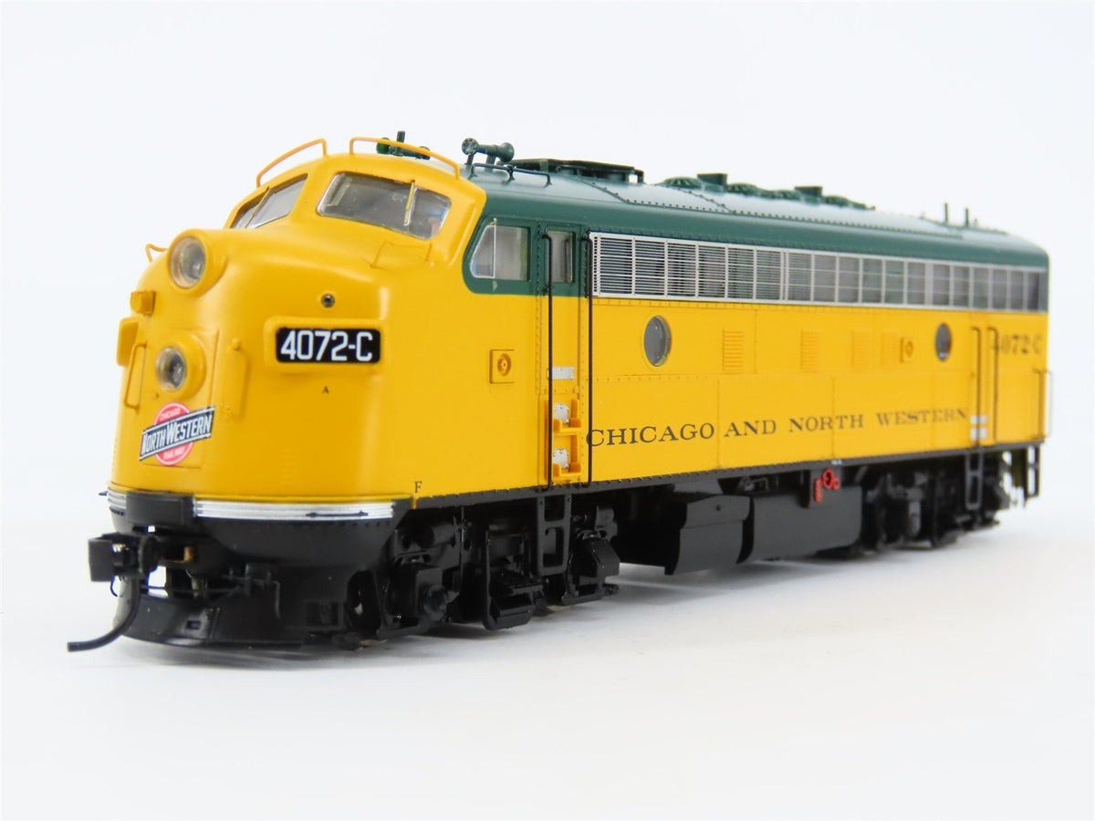 HO Scale Walthers Proto 920-40694 CNW EMD F7A Diesel #4072C w/ DCC &amp; Sound