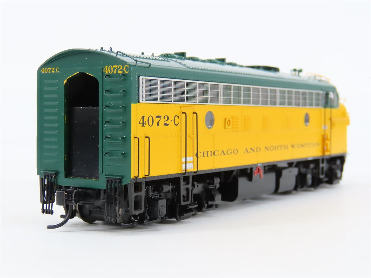 HO Scale Walthers Proto 920-40694 CNW EMD F7A Diesel #4072C w/ DCC &amp; Sound