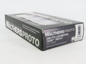 HO Scale Walthers Proto 920-40694 CNW EMD F7A Diesel #4072C w/ DCC & Sound