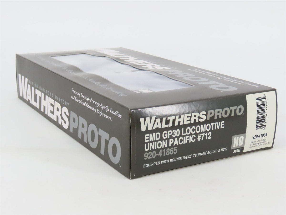 HO Walthers Proto 920-41865 UP Union Pacific EMD GP30 Diesel #712 w/ DCC &amp; Sound