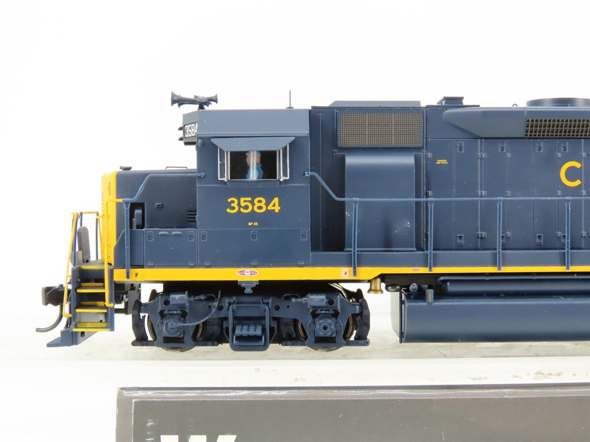 HO Walthers Proto 920-42155 C&amp;O EMD GP35 Ph. II Diesel #3584 w/ DCC &amp; Sound