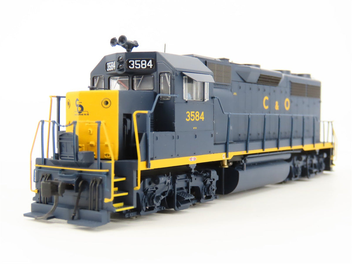 HO Walthers Proto 920-42155 C&amp;O EMD GP35 Ph. II Diesel #3584 w/ DCC &amp; Sound