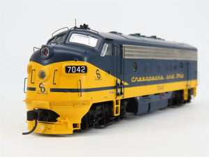 HO Walthers Proto 920-40912 C&O Chesapeake & Ohio F7A/B Diesel Set w/DCC & Sound