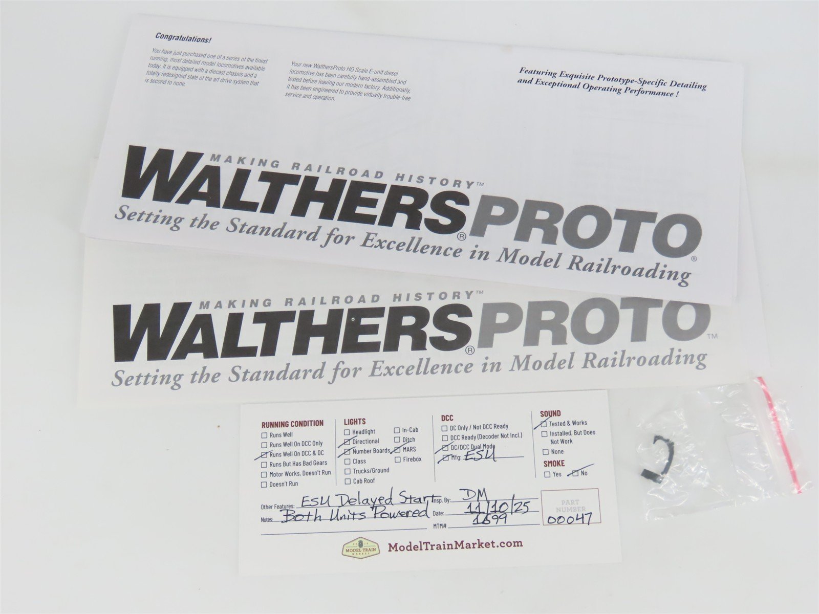 HO Walthers Proto 920-42380 MILW 