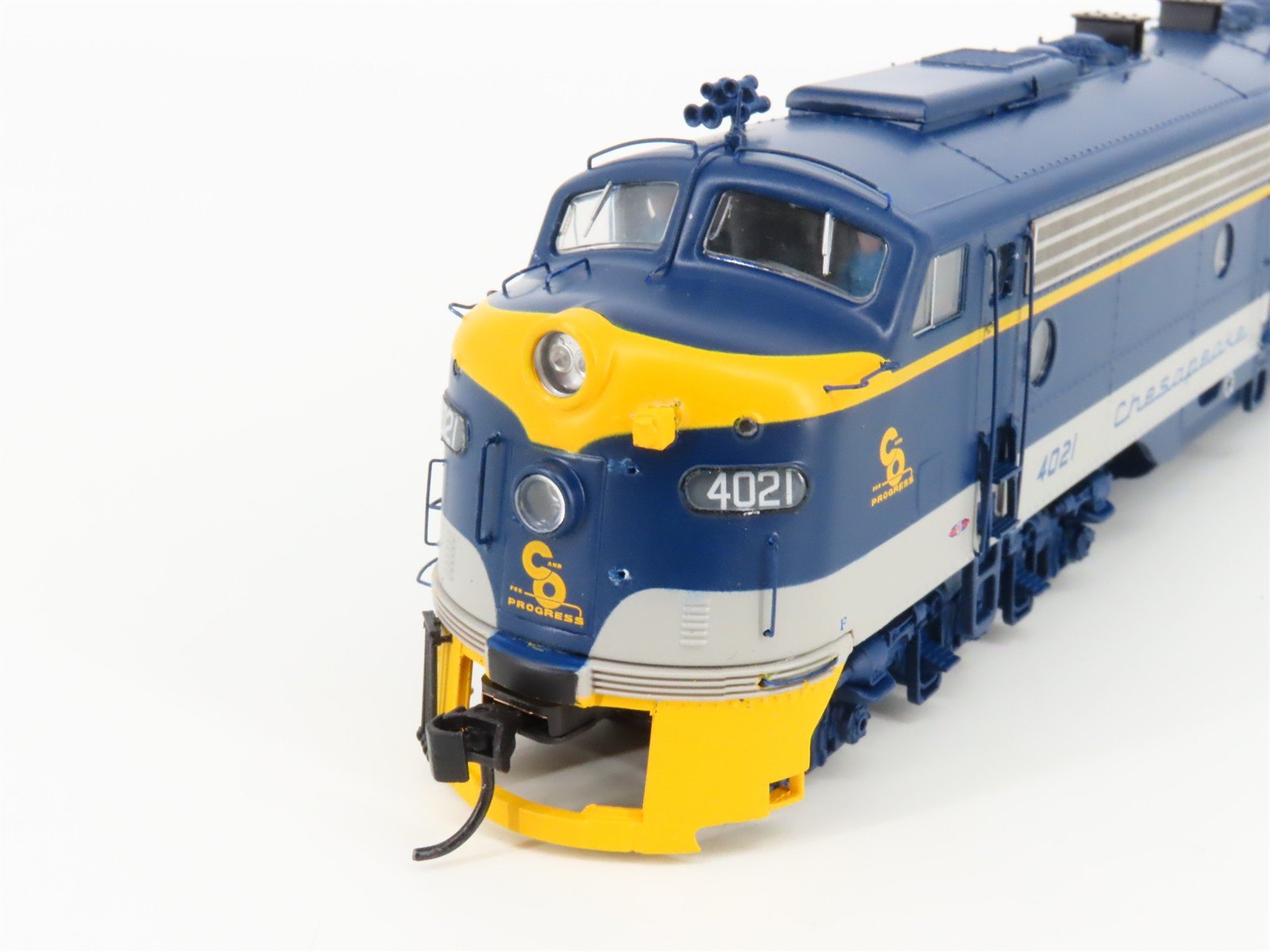 HO Walthers Proto 920-42360 C&O Chesapeake & Ohio E8A/A Diesel Set w/DCC & Sound