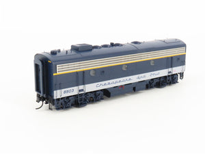 HO Walthers Proto 920-42546 C&O EMD FP7/F7B Diesel Set #8004/8503 w/ DCC & Sound