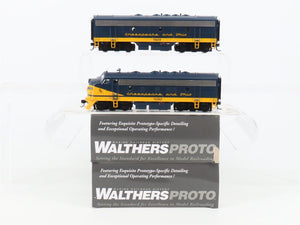 HO Walthers Proto 920-40913 C&O Chesapeake & Ohio F7A/B Diesel Set w/DCC & Sound