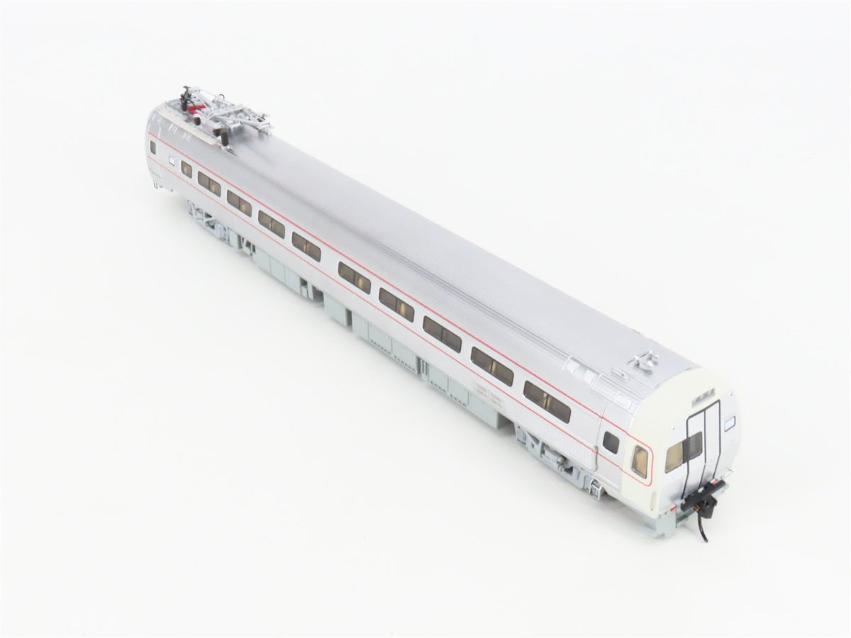 HO Walthers Proto 920-14843 PC/AMTK Budd 85&#39; Metroliner Electric w/ DCC &amp; Sound