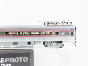 HO Walthers Proto 920-14843 PC/AMTK Budd 85' Metroliner Electric w/ DCC & Sound