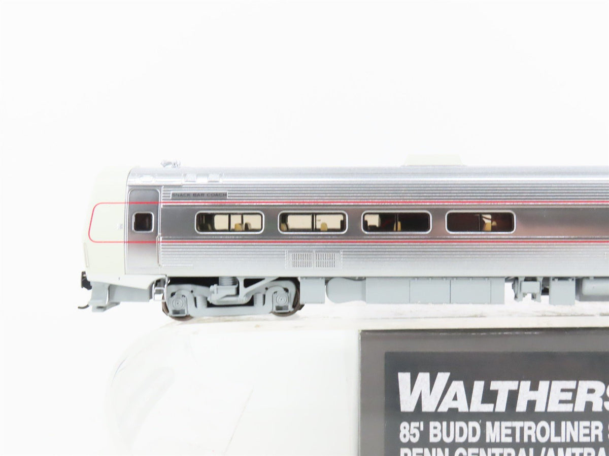 HO Walthers Proto 920-14803 PC/AMTK Budd 85&#39; Metroliner Electric w/ DCC &amp; Sound