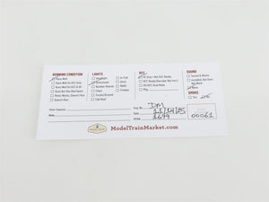 O Scale 2-Rail Atlas 6177-2 C&O Chesapeake & Ohio EMD SW9 Diesel Switcher #5244