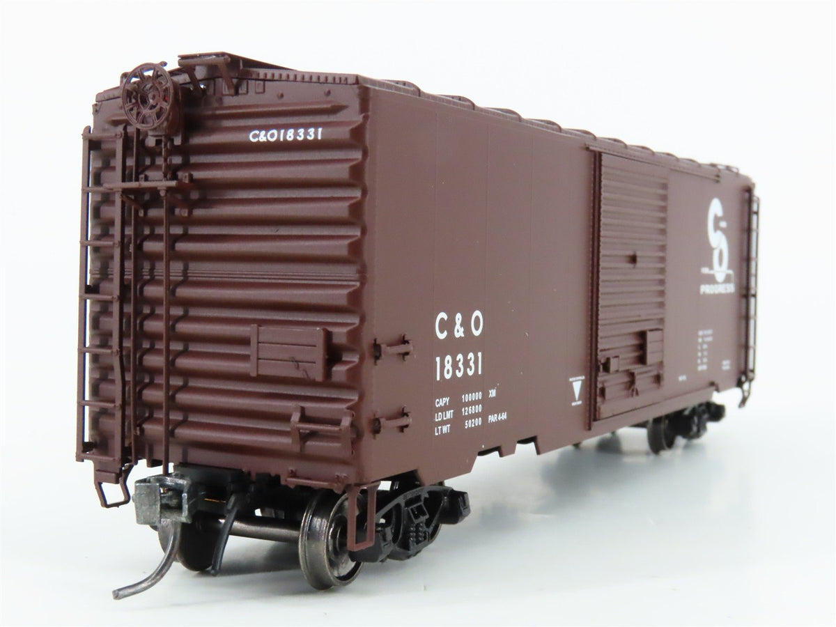 HO InterMountain 45455-23* C&amp;O Chesapeake &amp; Ohio Single Door Box Car #18331