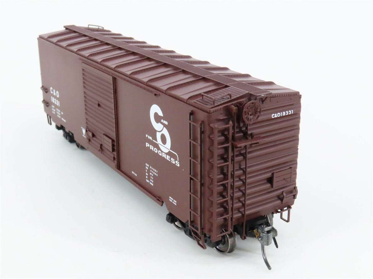 HO InterMountain 45455-23* C&amp;O Chesapeake &amp; Ohio Single Door Box Car #18331