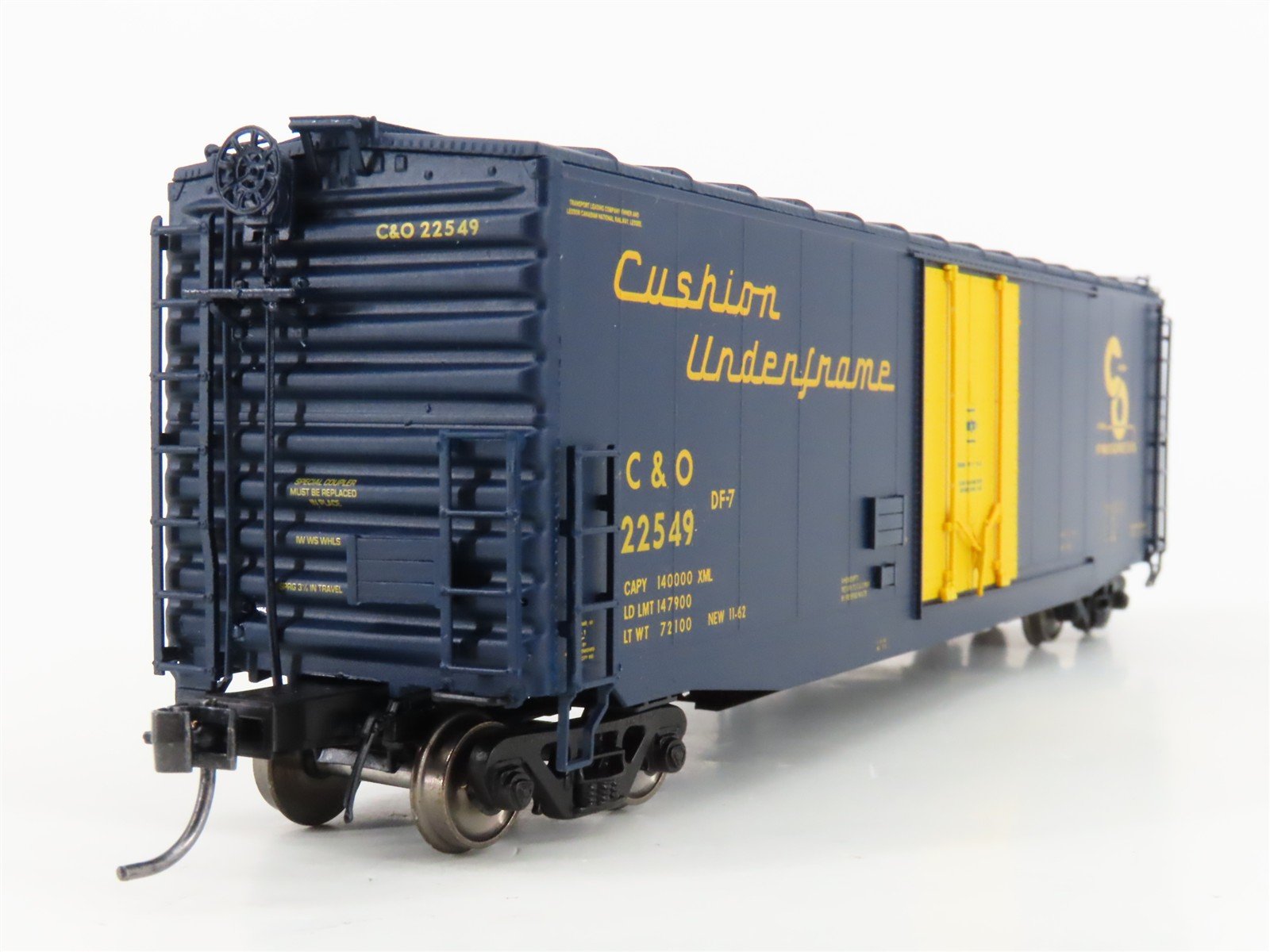 HO Scale InterMountain 45957-06 C&O Chesapeake & Ohio 50' Box Car #22549