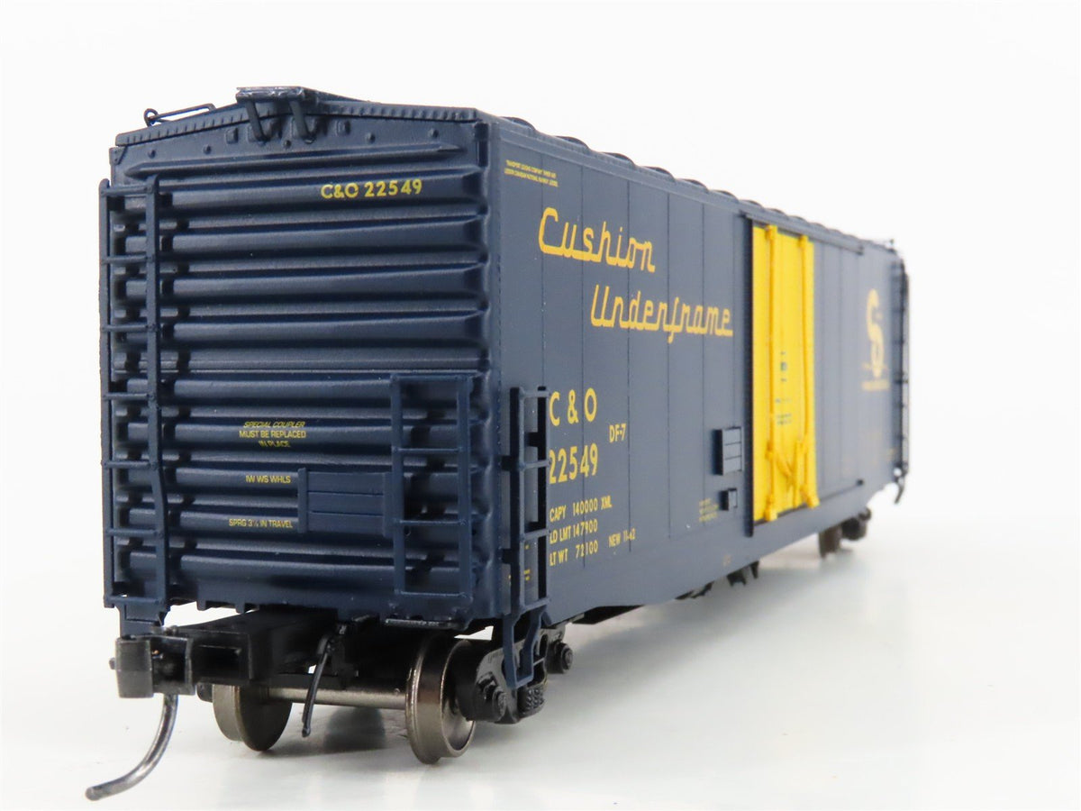 HO Scale InterMountain 45957-06 C&amp;O Chesapeake &amp; Ohio 50&#39; Box Car #22549