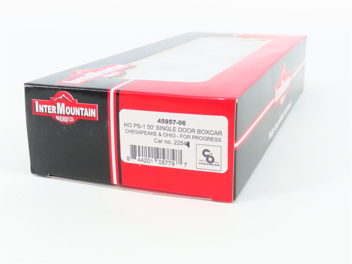 HO Scale InterMountain 45957-06 C&amp;O Chesapeake &amp; Ohio 50&#39; Box Car #22549