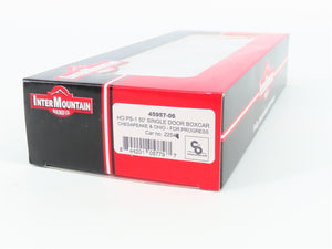 HO Scale InterMountain 45957-06 C&O Chesapeake & Ohio 50' Box Car #22549