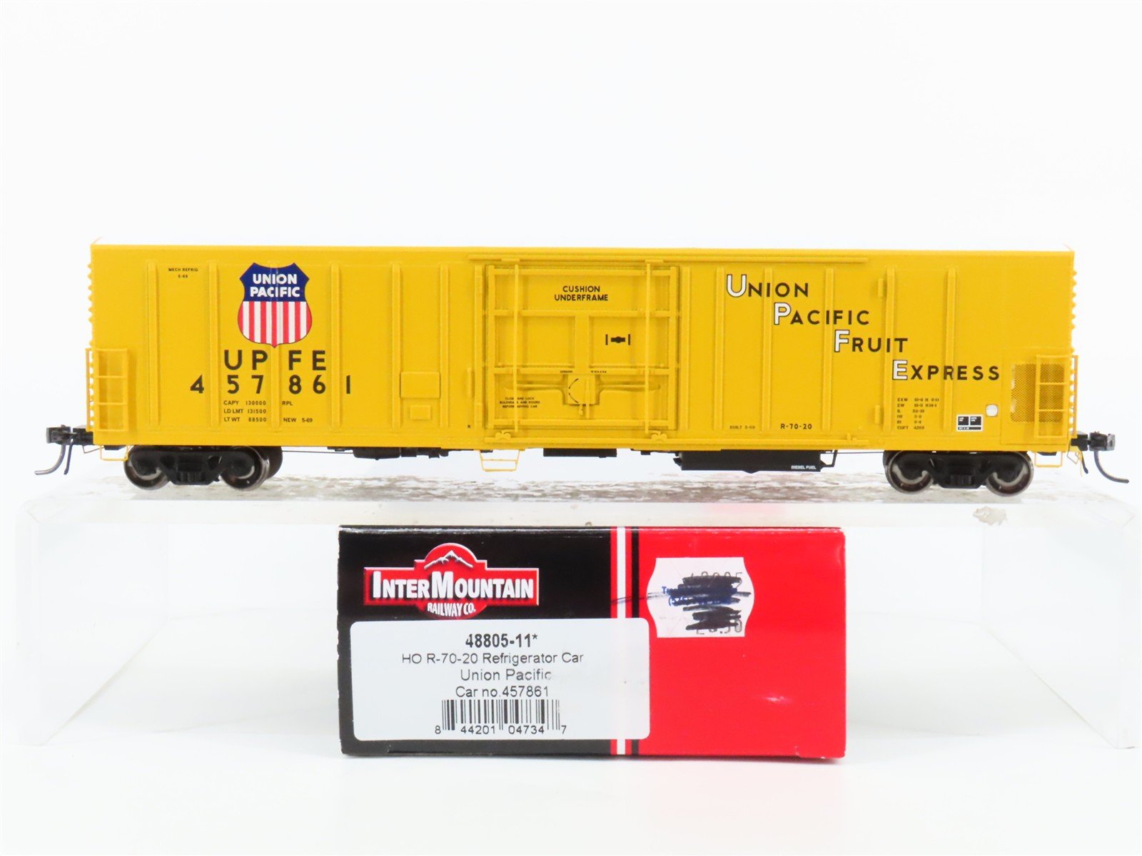 HO Scale InterMountain 48805-11* UPFE Union Pacific Fruit Express Reefer #457861