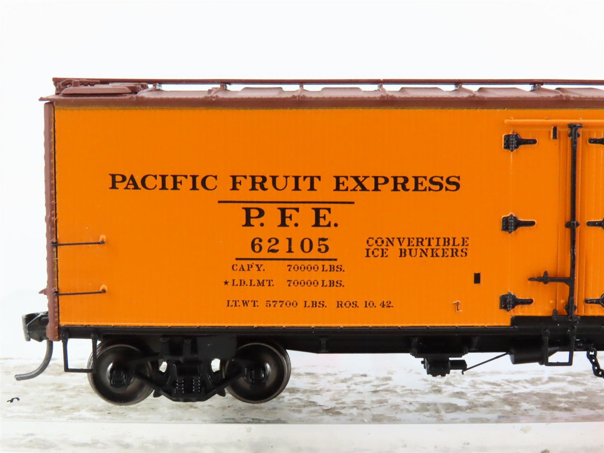 HO Scale InterMountain 47401-41 PFE Pacific Fruit Express Reefer #62105
