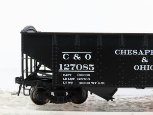 HO Scale InterMountain 47170-11* C&O Chesapeake & Ohio 2-Bay Open Hopper #127085
