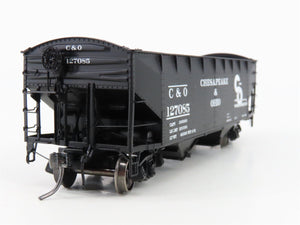 HO Scale InterMountain 47170-11* C&O Chesapeake & Ohio 2-Bay Open Hopper #127085