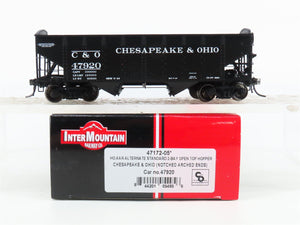 HO Scale InterMountain 47172-05* C&O Chesapeake & Ohio 2-Bay Open Hopper #47920