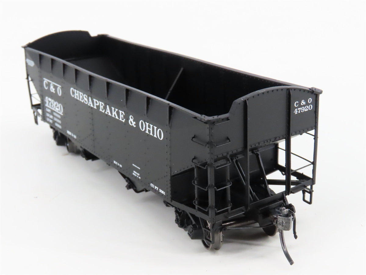 HO Scale InterMountain 47172-05* C&amp;O Chesapeake &amp; Ohio 2-Bay Open Hopper #47920