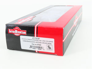 HO Scale InterMountain 47172-05* C&O Chesapeake & Ohio 2-Bay Open Hopper #47920