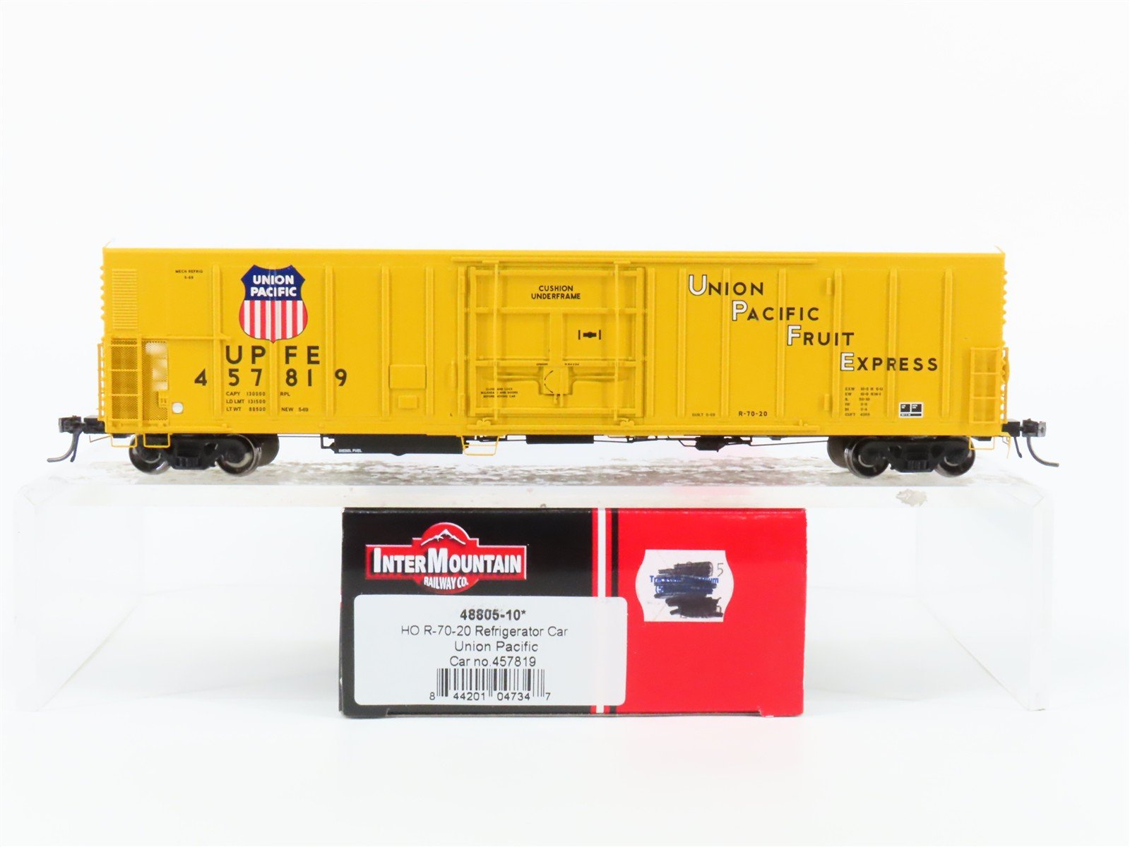 HO Scale InterMountain 48805-10* UPFE Union Pacific Fruit Express Reefer #457819
