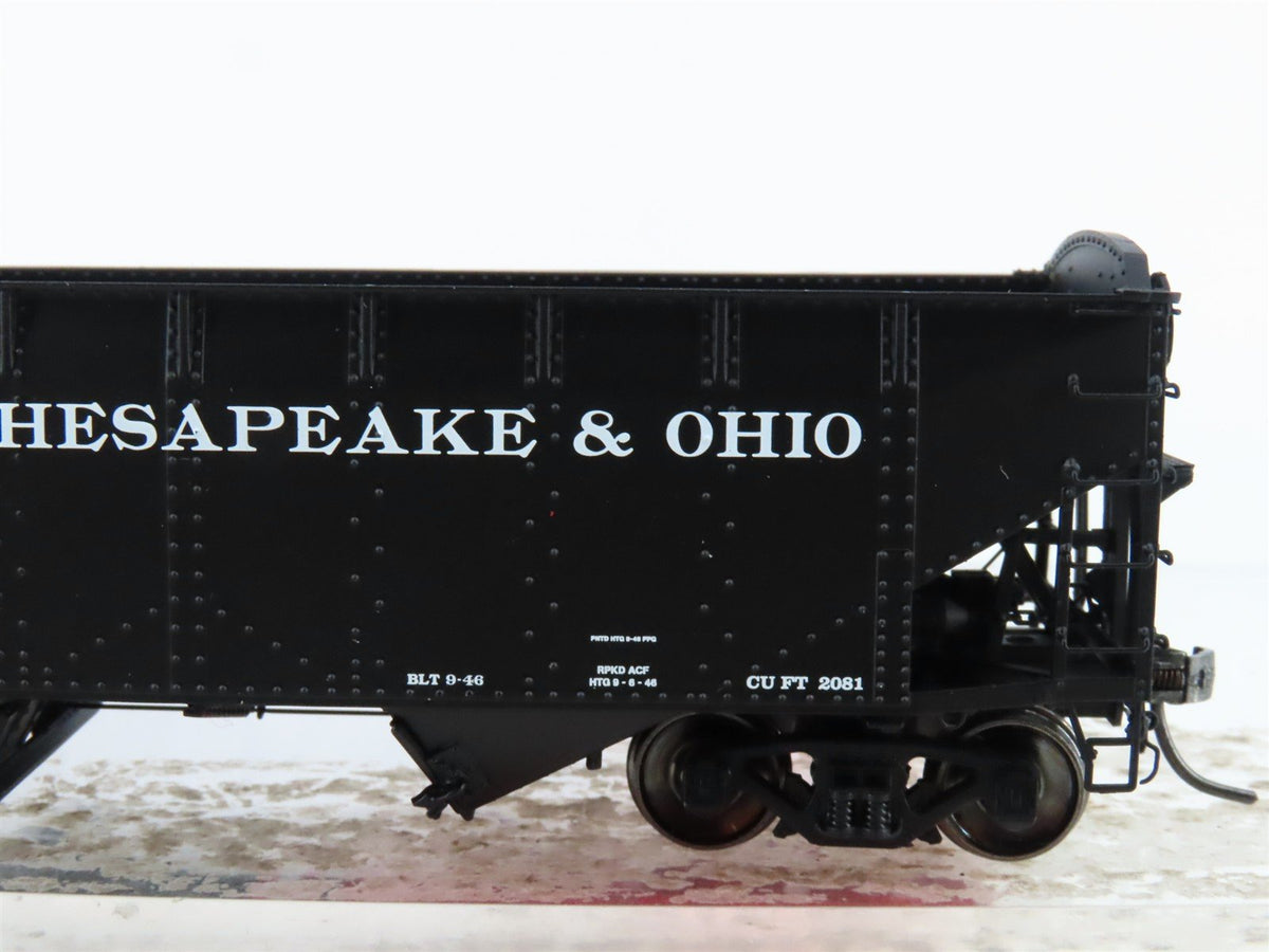HO Scale InterMountain 47172-10* C&amp;O Chesapeake &amp; Ohio 2-Bay Open Hopper #48483