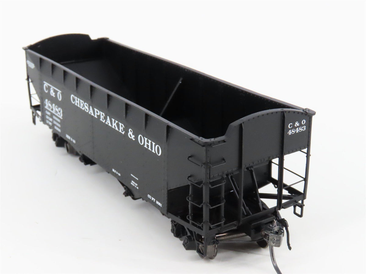 HO Scale InterMountain 47172-10* C&amp;O Chesapeake &amp; Ohio 2-Bay Open Hopper #48483