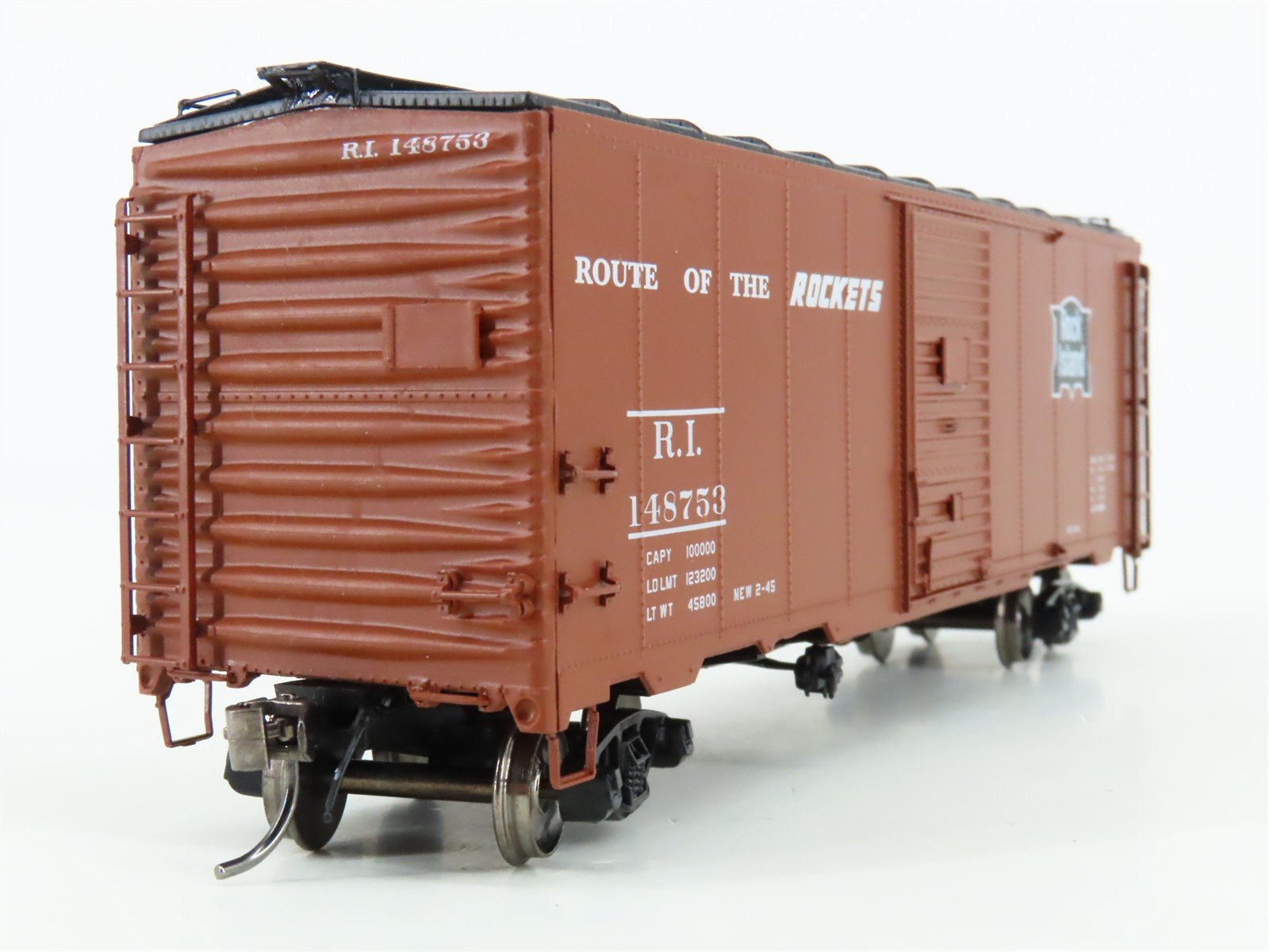 HO InterMountain 45804-23 RI Rock Island Route of the Rockets Box Car #148753