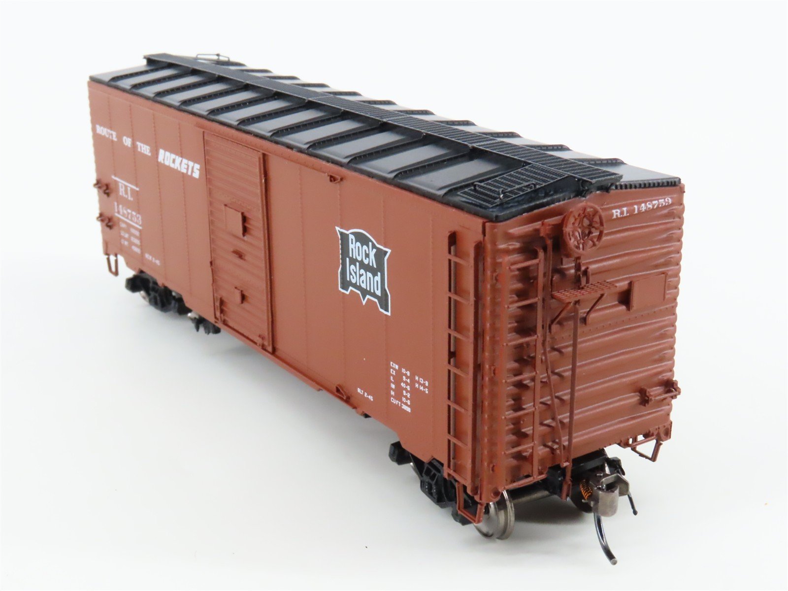 HO InterMountain 45804-23 RI Rock Island Route of the Rockets Box Car #148753