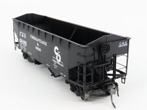 HO Scale InterMountain 47169-06 C&O Chesapeake & Ohio 2-Bay Open Hopper #120495