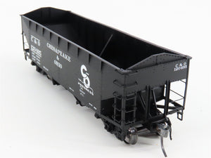 HO Scale InterMountain 47169-06 C&O Chesapeake & Ohio 2-Bay Open Hopper #120495