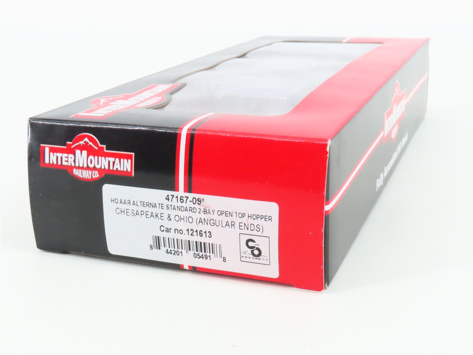 HO Scale InterMountain 47167-09* C&O Chesapeake & Ohio 2-Bay Open Hopper #121613