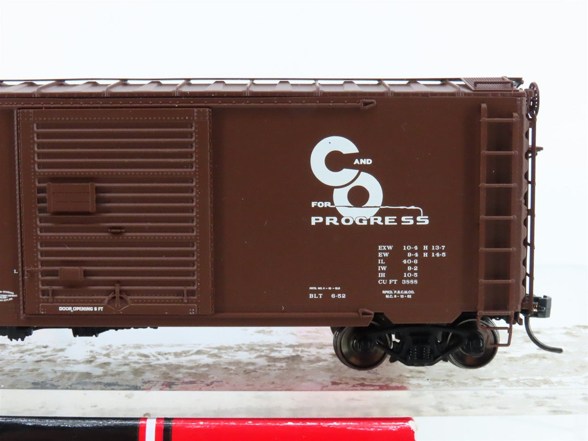 HO InterMountain 45489-04* C&amp;O Chesapeake &amp; Ohio Single Door Box Car #18346